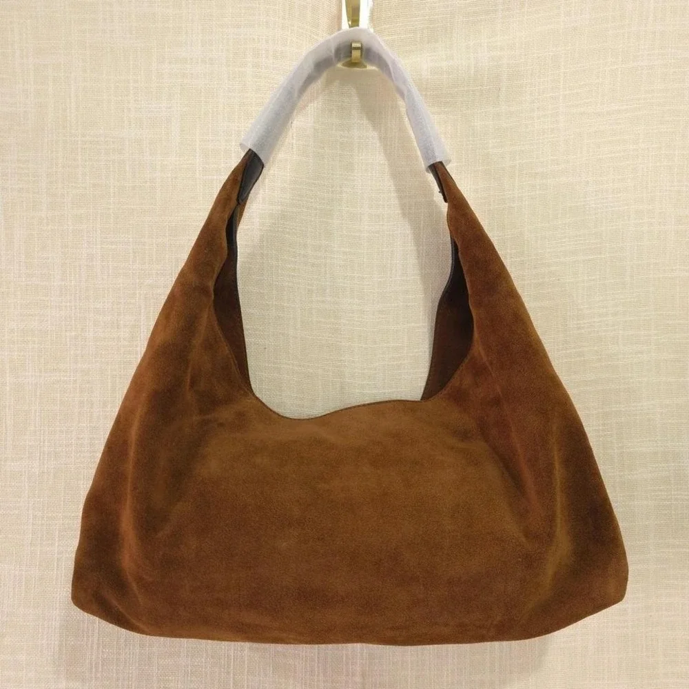 Madewell The Mylie Suede Shoulder Bag / Color:Russet‎ Multi